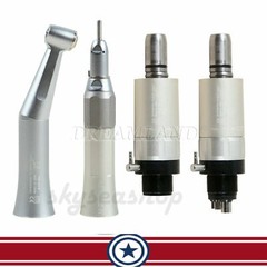 NSK Style Dental Slow Speed Handpiece Straight Contra Angle Air Motor 2/4H exter