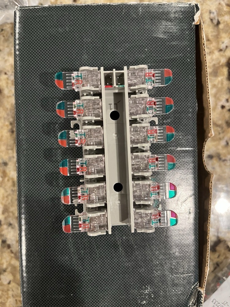 tii Network Technology Sealed Wire Termination Block Lot Of 7