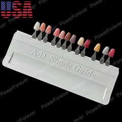 Dental 3D Gum A-D Shade Guide Pink Gingiva Aesthetic Composite Resin Restoration