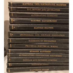 Vintage Electrical Engineering Book Lot | E.E.C. Series | 1937–1950s | Scranton