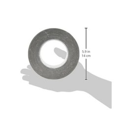 TapeCase 423-5BNC UHMW Polyethylene Film Tape Black 2in x 5yds Slick Non-Stick