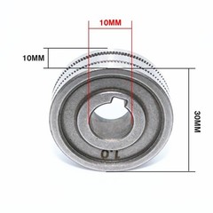 MIG MAG Welding Feed Roller Wire Drive Wheel 0.6mm 0.8mm 1.0mm Knurl K Silver