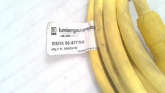 LUMBERG AUTOMATION RSRK 50-877/5M, DOUBLE-ENDED POWER CORD, 500003199 #350610