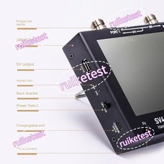 SV4401A 50KHz-4.4GHz VNA Vector Network Analyzer 100DB Dynamic 7 Inch Touch LCD