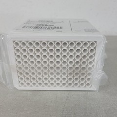 Thermo 265302 96 Well 0.4 ml Well Optical Bottom Plate PolymerBase White 10-Pack