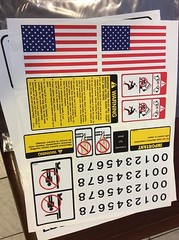 NEW Forklift Safety Decal KIT SY1711 Forklift OSHA Compliant kit X 2 sets