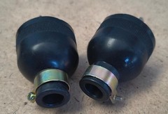 2 New 20A 125V Male Round Rubber Plugs Industrial (2-Flat 1-Round) Free US Ship
