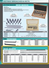 3/16″ B HSS KEYWAY BROACH WITH 1 SHIM (2006-1022)