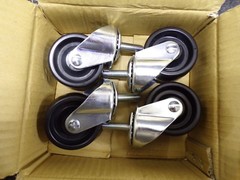 3″ Light-Duty Swivel Stem Caster, 210 lb. Load Rating DCIB03041S-S30(TS)