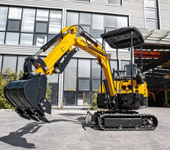 FREE SHIP 1.6Ton 2Ton Mini Excavator EPA B&S Engine Tracked Crawler Digger
