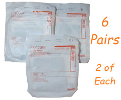 6 – Encore Latex Micro Powder-Free Surgical Glove Sz 6, 6.5, 8 (2 of each)