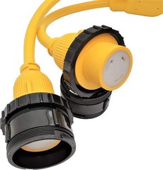 Parkworld 692026 Splitter Marine Shore Power Y Adapter SS2-50P Male 50A Plug …