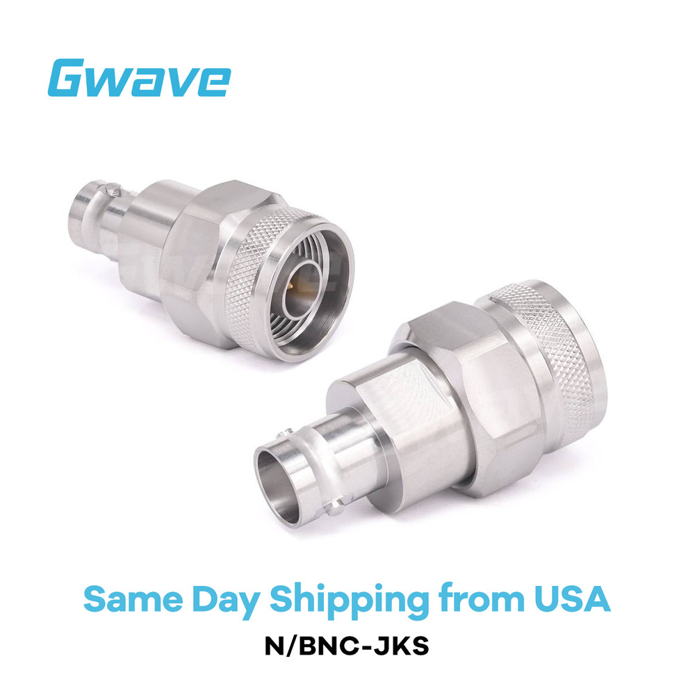 Precision N Male to BNC Female Adapter, DC – 8GHz