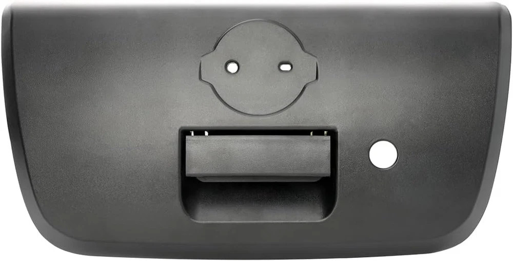 Tailgate Latch Handle Rear Textured Black w Key Hole Nissan Frontier 2001–2004