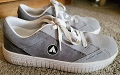 AirWalk Womens Camino Gray/white Shoes Size 8.5 B