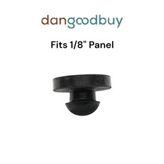 Fits 1/4″ Hole – 9/16″ Diam – 1/8″ Panel Thickness – Push-in Stem Rubber Bumper