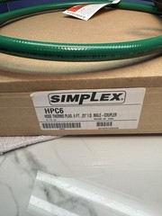 SIMPLEX HPC6 Hydraulic Hose, Male Coupler 6 Ft. Equivalent ENERPAC HC7206 NEW!