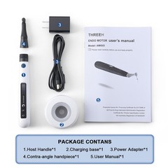 Woodpecker type Dental Brushless Endo Motor Reciprocating 6.3:1 miniContra Angle