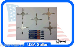 SET X 5 Orthodontic BOONE COMBO GAUGE & MARKER with LEAD POINTS Orthodentalusa