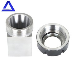 ER40 Hex + ER40 Square Collet Block Chuck Holder for CNC Lathe Engraving Machine