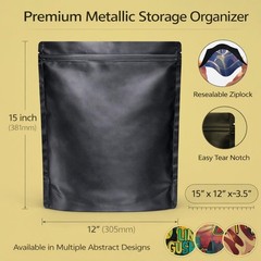 12 Pack Extra Large (12” x 15”) Retail Packaging Pouches