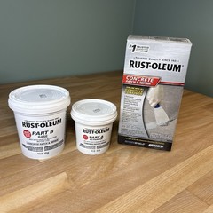 Rust-Oleum 301012 Concrete Repair Compound Kit Gray Concrete Patch & Repair 24oz