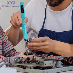 Digital USB Smart Temperature Adjustable Soldering Iron 800mAh battery Portable