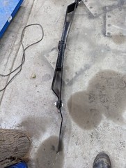 JCT AGT , Mower King 6′ skid steer brush hog blade Carrier bar w blades 72″