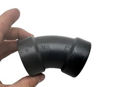 (QTY 8) Nibco -ABS 45 Degree Elbow 1-1/2″ 45° Elbow H x H ABS DWV, 5806 Black