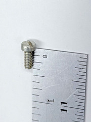 (100) 8-32 x 3/8″ Fillister head Cheese Narrow machine screw 8/32 Nickel Plated