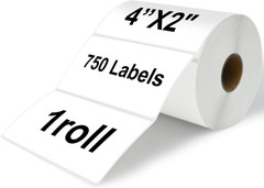 Thermal Label Rolls Direct Thermal BPA Free Barcode Shipping Printer Label
