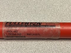 RM LH 6FL 1.750″ FL x 8.000″ OAL Reamer