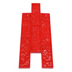 Concrete Wall Formwork Stamp Cement Textured Slate Pad for Concrete Decorative