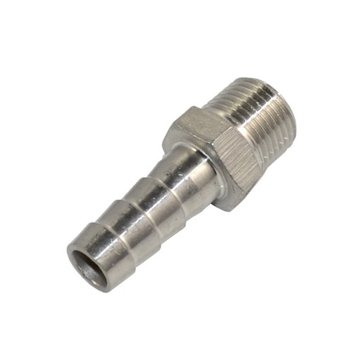 1/2″ MALE NPT Thread to 3/4″ Barb Hose Tail End Pipe Connector Stainless steel