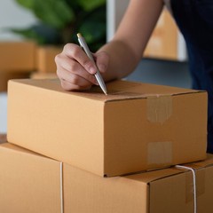 24 x 20 x 6″ Shipping Boxes Corrugated Kraft ECT 32 (Pack of 10)