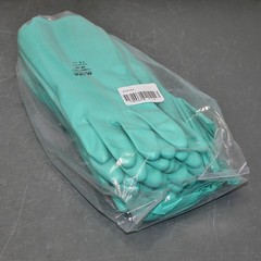 (36 Pair) Mapa AF-18 Nitrile Gloves 483428ZQK, Size 8, 18mil, 13″ Length, Green