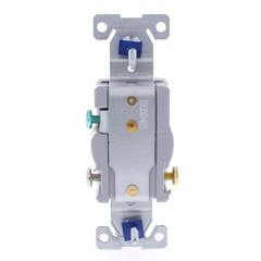Eaton White COMMERCIAL Outlet Single Receptacle NEMA 5-20R 125V 20A 1877W Boxed