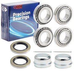 2 Set Fits for 1” Axles Trailer Wheel Hub Bearings Kit, L44643/L44610,1.000″…