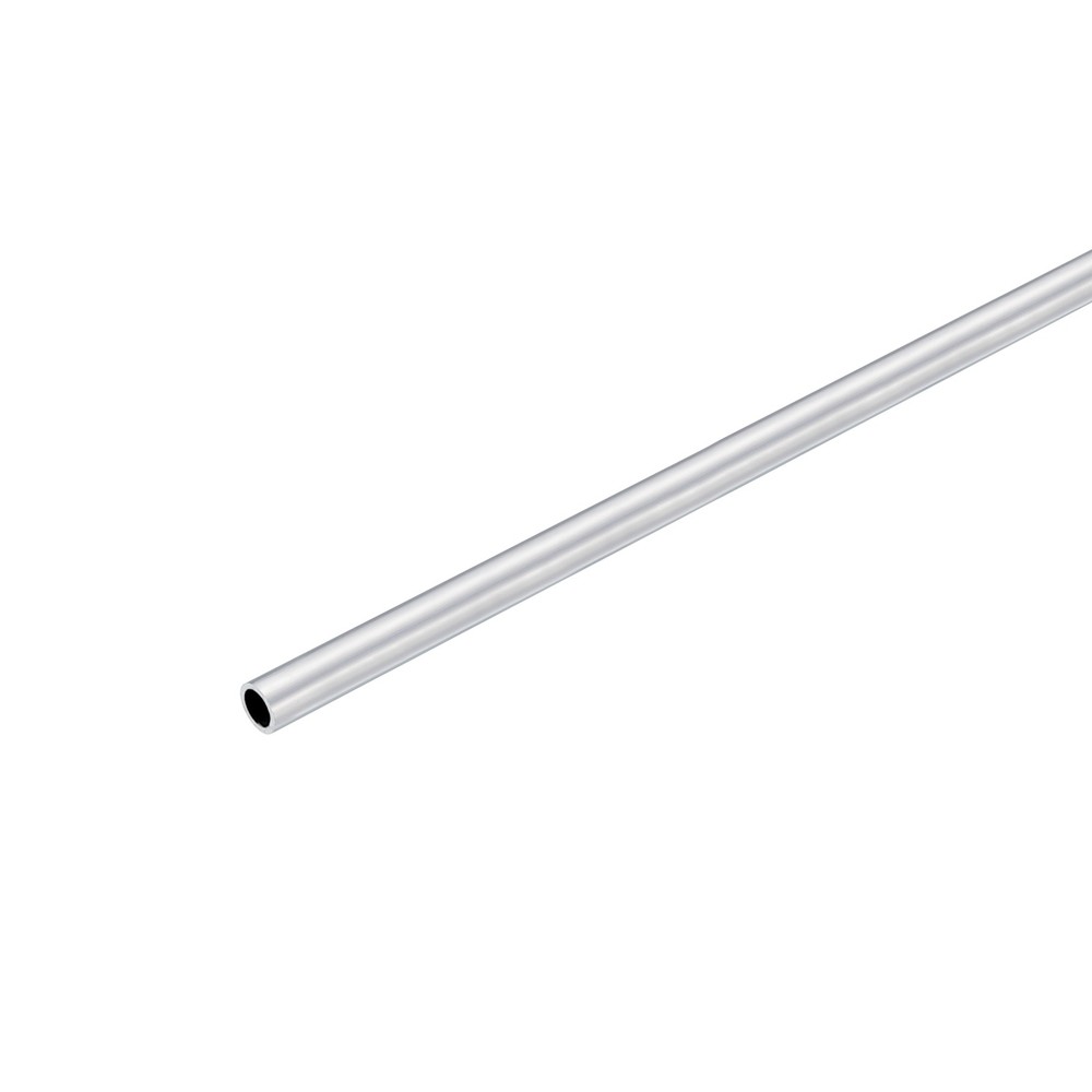 6063 Aluminum Round Tube 4mm OD 3mm Inner Dia 300mm Length Pipe Tubing
