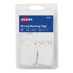 Avery Strung Marking Tags with String Attached, Gift Tags – Pack of 100