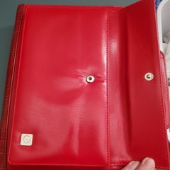 Franklin Covey Day One Classic Red Faux Alligator Binder Planner + New Inserts
