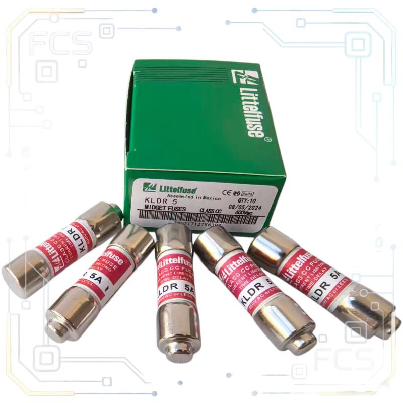 KLDR-5 10PCS Littelfuse KLDR 5 KLDR 5A 5A 600V Midget Time-Delay fuse