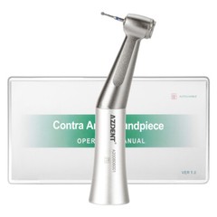 AZDENT Dental Low Slow Speed Handpiece Contra Angle FG 1.6mm/ CA 2.35mm Bur