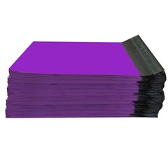 UOFFICE 100 Purple Poly Mailers 7.5″x10.5″ Lightweight Shipping Envelopes