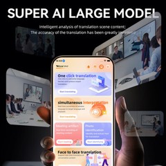 2025 Language Translator Device Real-time AI Smart Instant Voice 144+ Languages