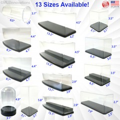 Display Case Box Small Large Step Stackable Dustproof Model Car Lego Hot Wheels