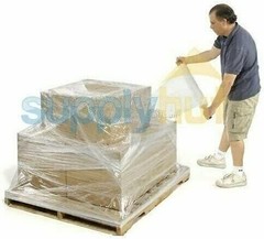 18″ x 1000′ 80 Gauge 8 Rolls Pallet Extended Stretch Film Shrink Wrap 1000FT