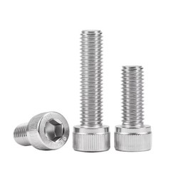 M1.4-M5 Allen Cap Screws Bolts 304 Stainless Steel Socket Screw Hex Head DIN 912