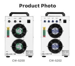 S&A Genuine CW-5202DH Water Chille (Dual Circuit) 110V For 130W 150W 180W Tube