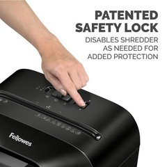 Fellowes 8MC Shredder 8 Sheet Micro-Cut Paper Shredder – Medium Use (LX41RS)™